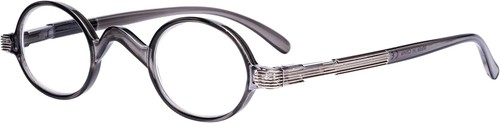Lesebrille mini oval grau - mini,