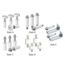 4 Stück Bifold-Schiebetüren