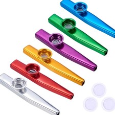 Kazoo Aluminium 6 Stück mit