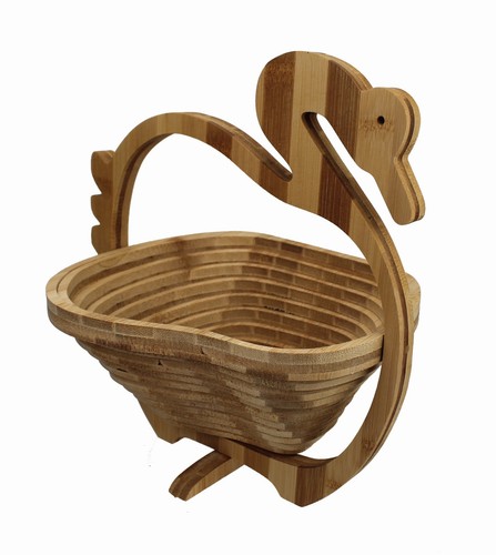 Bambus obstkorb dekoschale - obstkorb,