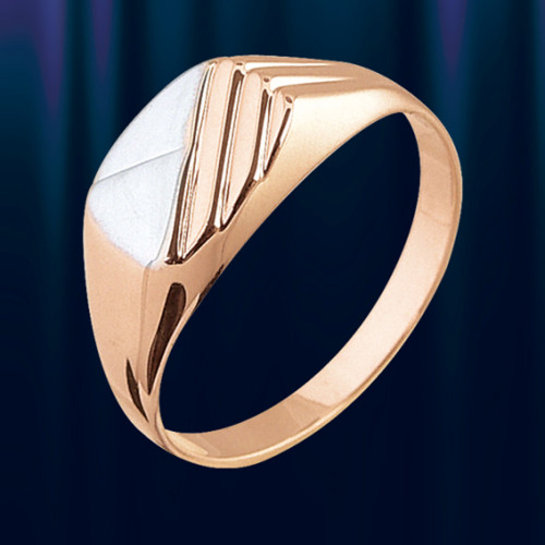 Siegel ring rotgold - ring, russisches