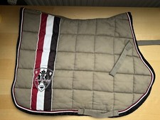 ESKADRON Schabracke „BIG SQUARE“, Größe Warmblut VS JUMP, Walnut Beige Braun