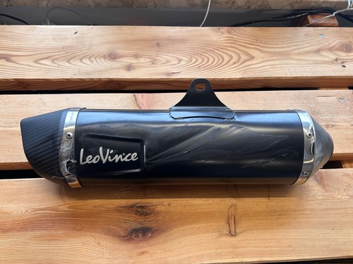 Rennauspuff leovince sbk - leovince, nero