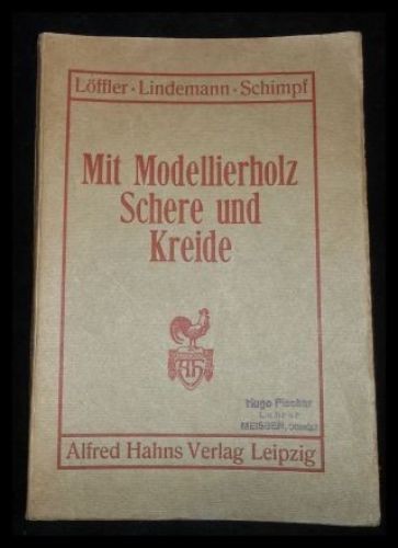 Mit modellierholz schere und - modellierholz,,