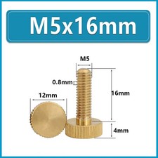Rändelschrauben niedrige Form