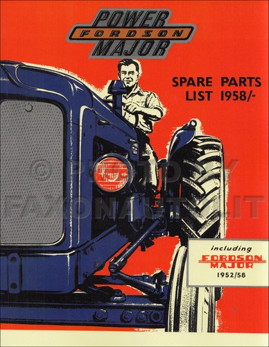 1952 1961 fordson major - major, und