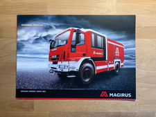 MAGIRUS Prospekt Feuerwehr Löschfahrzeuge ca. A4 sechsseitig Topzustand (H)