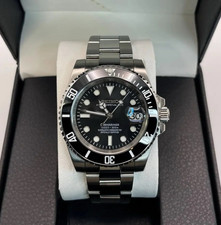 SUBEIKO Black – NH35 Aut | Sapphire | Cyclops | Ceramic Bezel 
