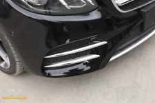 Stoßstange Gitter Finnen Chrom TUNING für Mercedes W213 E-Klasse