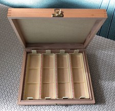 Rarität: HAMA Holz Diakasten