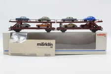 Märklin H0 4712 Autotransportwagen Laaeks 553 DB