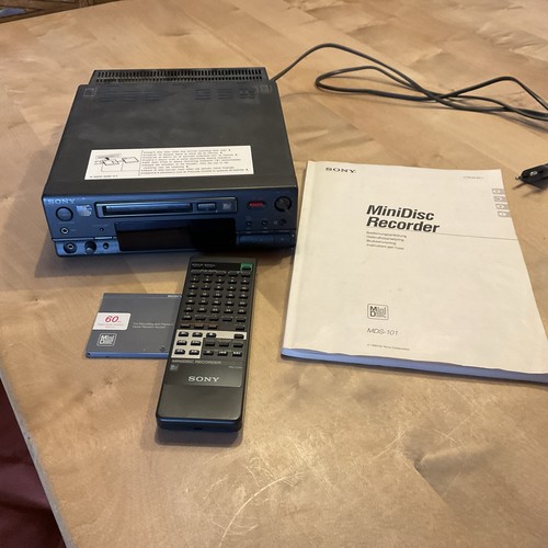 Sony minidisc recorder - sony,