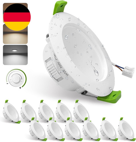 Led einbaustrahler 5w - gy, 4.5w