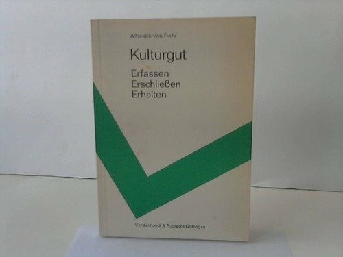 Kulturgut erfassen buch - erfassen,
