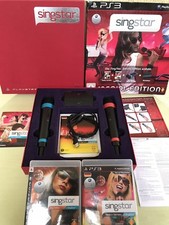 Singstar PS3 Big Box Set + 2 Wireless Mikrofone +3 Singstar Spiele