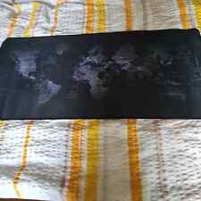 Gaming Mauspad XXL Anti-Rutsch Mousepad Schreibtisch Matte Weltkarte Design DE X