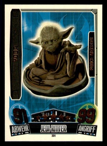 Yoda star wars force attax - yoda,