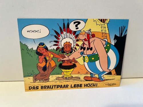 Asterix postkarte 1993 fuchs - postkarte,