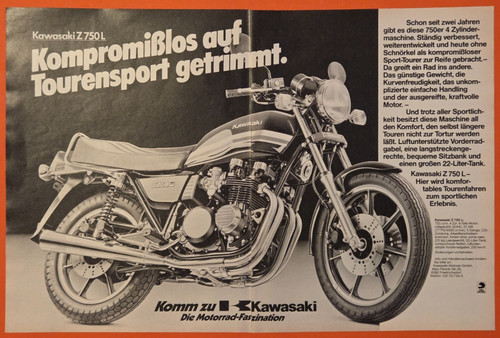 Kawasaki 750 l motorrad - 51.,