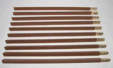 10 Schmirgelhölzer dreikant