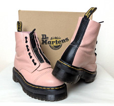 DR. MARTENS SINCLAIR 41 BOOTS BEIGE ROSA  PLATEAU STIEFEL DOC DOCS SCHUHE J2504