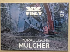 VOGT Hydraulische Mulcher für Bagger Lader & Geräteträger Prospekt 