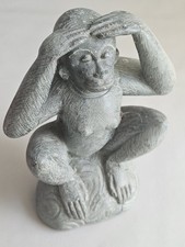 Speckstein Figur Affe –