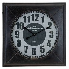Xxl wanduhr metall - metall, groß