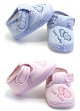 Krabbelschuhe Lauflernschuhe Babyschuhe Hausschuhe Schuhe Love Liebe Gr. 18-19