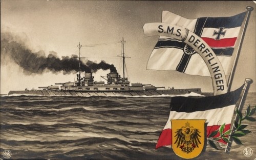 Deutsches kriegsschiff sms - kriegsschiff,,