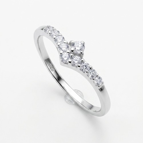 Damenring 925 sterling silber - 925,
