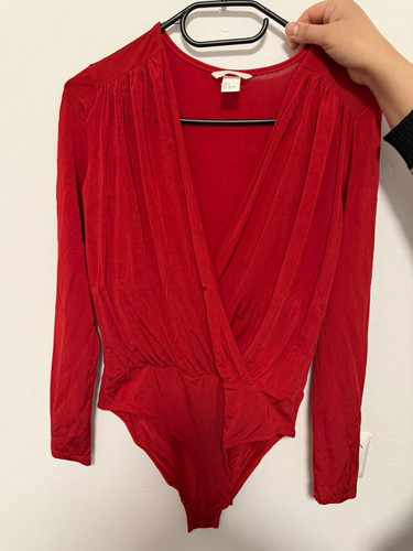 Damen body rot s - body, gr.