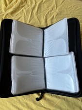 CD Tasche Wallet Case Mappe Aufbewahrung Hülle Box f. 24 CD DVD Blue-Ray