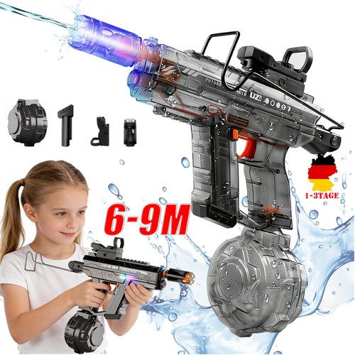 Wasserpistole reichweite - 6-9m,