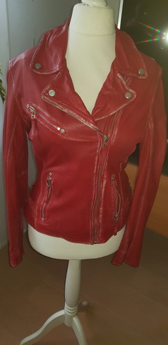 Mauritius lederjacke rot gr - lederjacke,