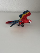 Schleich Tier Papagei Vogel Spielfigur Papagei Tierwelt Top Zustand