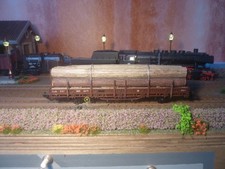 Roco Rungenwagen beladen mit