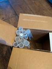 Knopfrohre x 10 STÜCK KLARE KNOPFROHRE FÜR ALLE LAGERBEDÜRFNISSE 20 MM Durchmesser