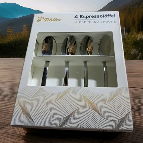 Tchibo 4er set - tchibo, espressolöffel