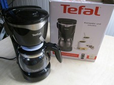 Tefal CM3408 Glas-Kaffeemaschine Mini (600 W, 6 Tassen)