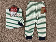 Tchibo Kinder Interlock Schlafanzug Pyjama Neu Gr.98/104 Nachtwäsche