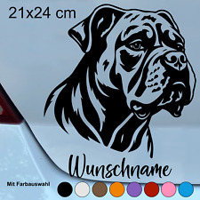 Autoaufkleber American Bulldog