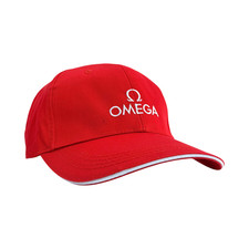 Omega Cap Golf Kappe Mütze Hut Rot 35 % Baumwolle 65 % Polyester baseballhat hat