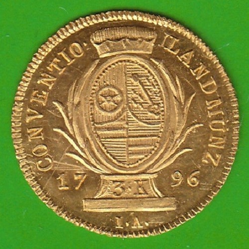Münze gold mainz - münze, 1/2