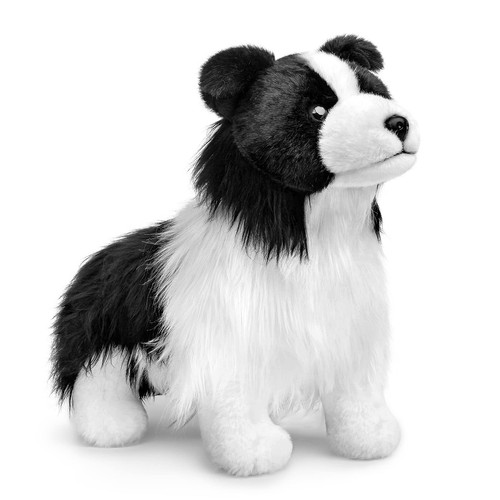 Border collie stofftier - border,