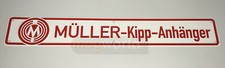 Blechschild Müller Mitteltal