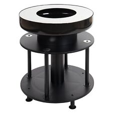 B-Ware Feuerschale mit Grill MCW-K95, Stahl Edelstahl Emaille Ø 56cm schwarz