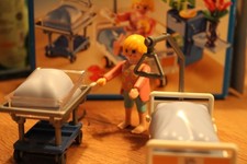 Playmobil City Life Krankenzimmer mit Babybett 6660