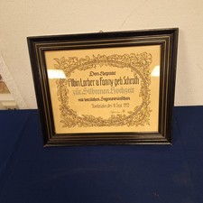 Alter Hohlkehlrahmen um 1900