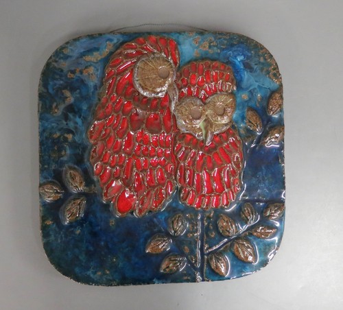 Fliese eulenpärchen kachel - fliese,